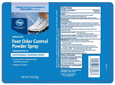 Kroger_foot Odor Control Powder Spray.jpg (Kroger Foot Odor Control Powder Spray)